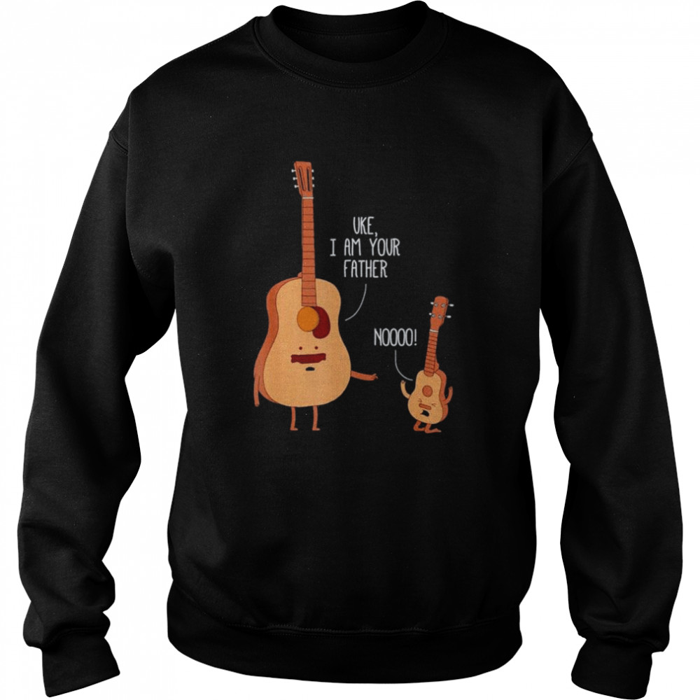 Uke i am your father Ukulele Guitar  Unisex Sweatshirt