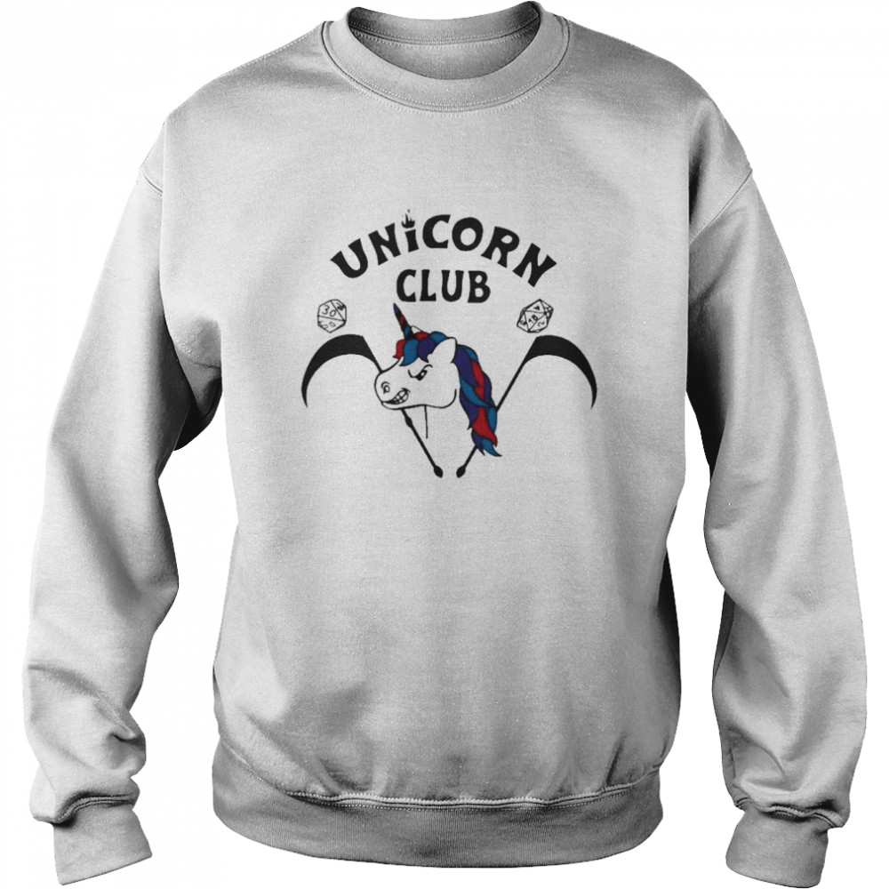 Unicorn Club Shirt Unisex Sweatshirt