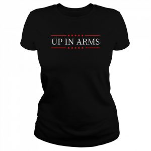 Up in arms American flag  Classic Women's T-shirt