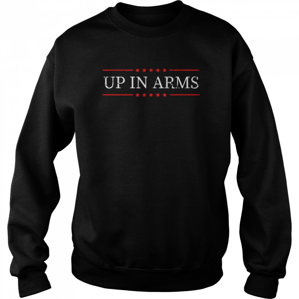 Up in arms American flag  Unisex Sweatshirt