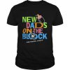 Vintage Pop New Dads On The Block Funny Fatherhood NKOTB  Classic Men's T-shirt