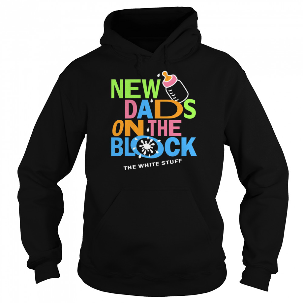 Vintage Pop New Dads On The Block Funny Fatherhood NKOTB  Unisex Hoodie