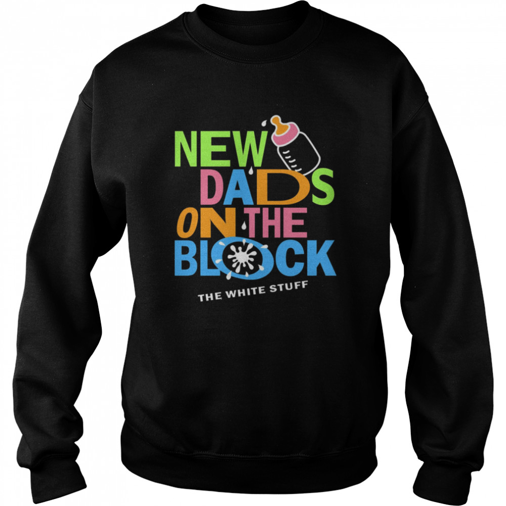 Vintage Pop New Dads On The Block Funny Fatherhood NKOTB  Unisex Sweatshirt