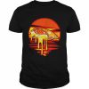 Vintage calzone cheese dripping pizza  Classic Men's T-shirt