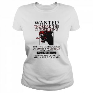 Wanted Thordak The Cinder King Critical Role  Classic Women's T-shirt