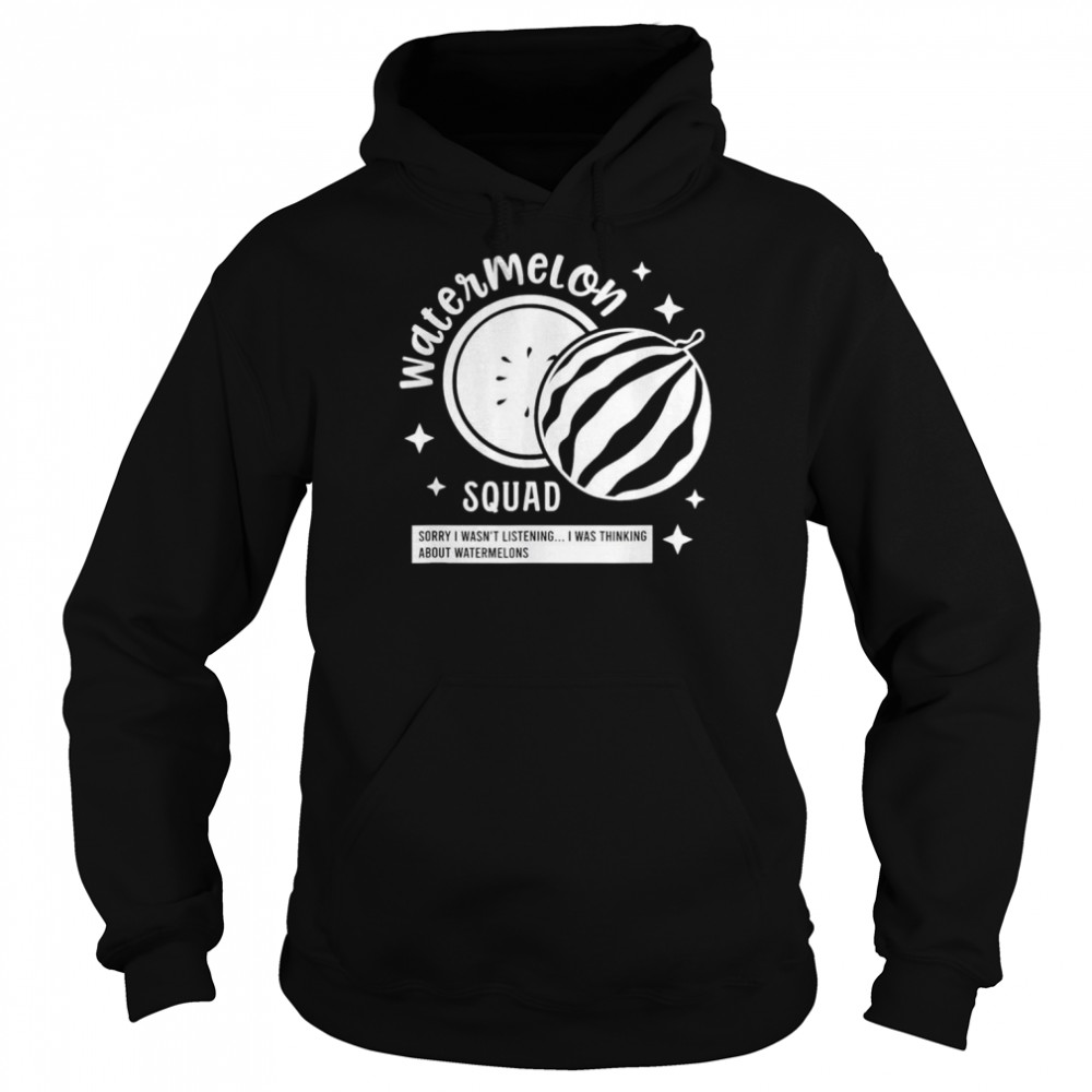 Watermelon Squad Team Tropical Fruits T-Shirt Unisex Hoodie