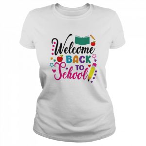 Welcome Back To School First Day Of School Cute Teacher T-Shirt Classic Women's T-shirt