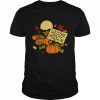 Welcome Great Pumpkin Spooky Halloween Ghost Vintage  Classic Men's T-shirt