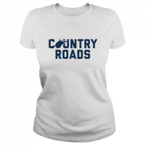 West Virginia Mountaineers Country Roads Gold Shirt Classic Women's T-shirt