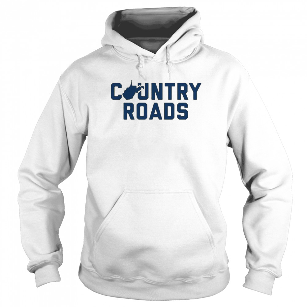 West Virginia Mountaineers Country Roads Gold Shirt Unisex Hoodie