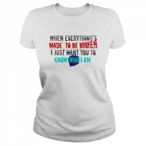 When Everything’s Made To Be Broken Iris Goo Goo Dolls  Classic Women's T-shirt