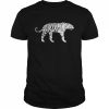 White Bengal tiger vintage  Classic Men's T-shirt