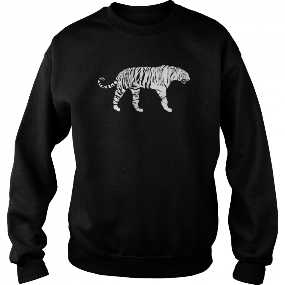 White Bengal tiger vintage  Unisex Sweatshirt