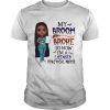 Witch Girl My Broom Broke so now I’m Licensed practical nurse Halloween  Classic Men's T-shirt