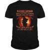 Witch blessed Samhain may this burnt Orange season lead You safely between worlds as the veils lift Halloween  Classic Men's T-shirt