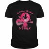 Witches In October We Wear Pink Autumn Fall Breast Cancer Essential T-Shirt Classic Men's T-shirt