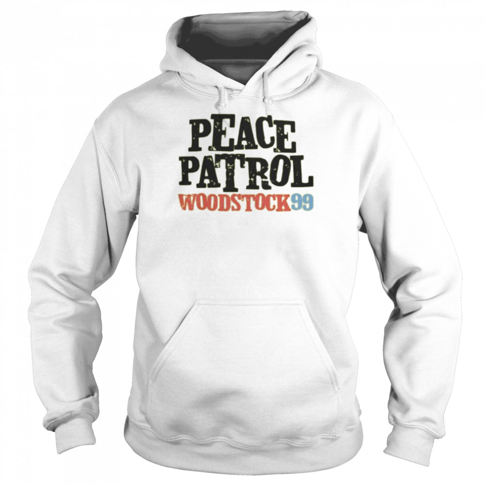 Woodstock 99 peace patrol  Unisex Hoodie