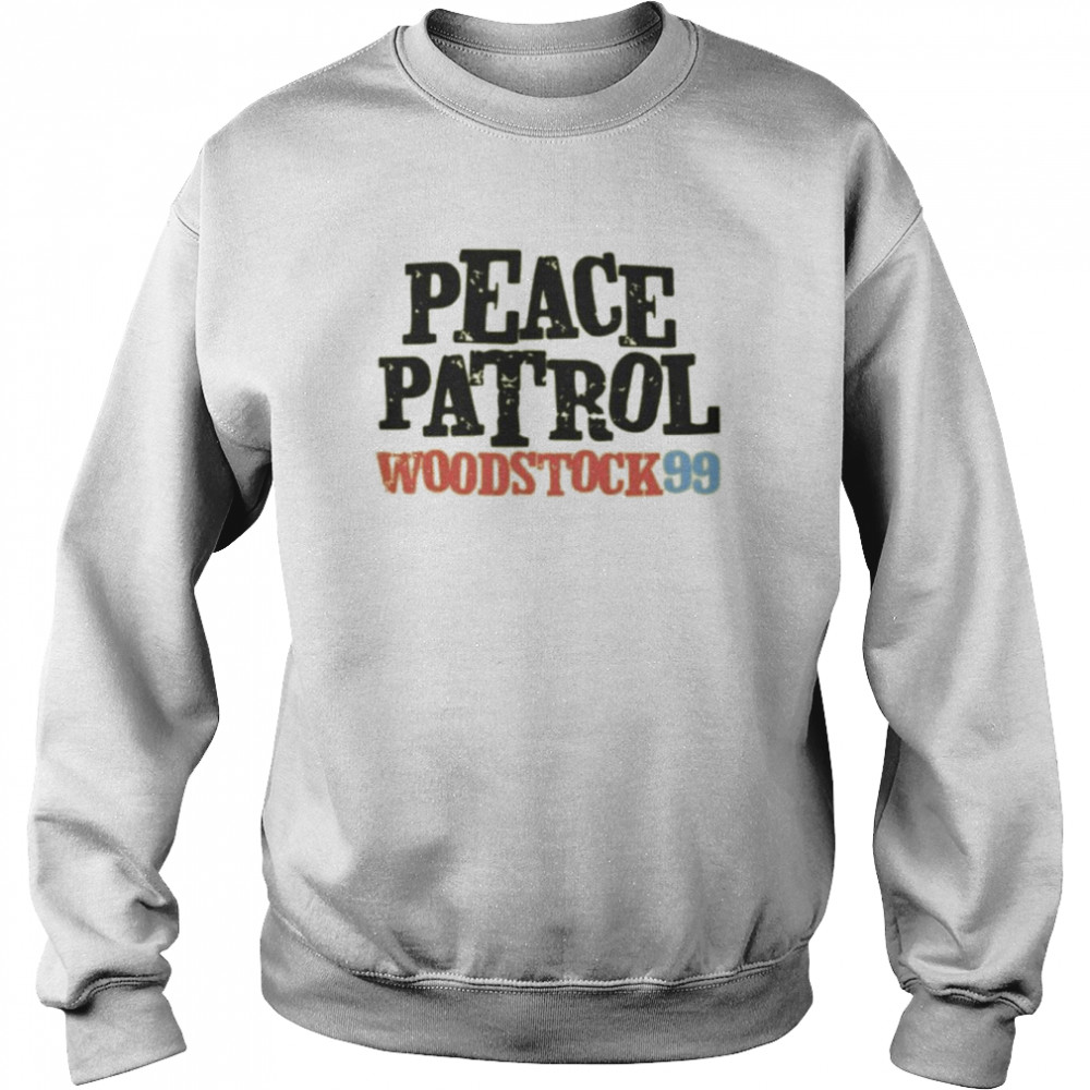 Woodstock 99 peace patrol  Unisex Sweatshirt