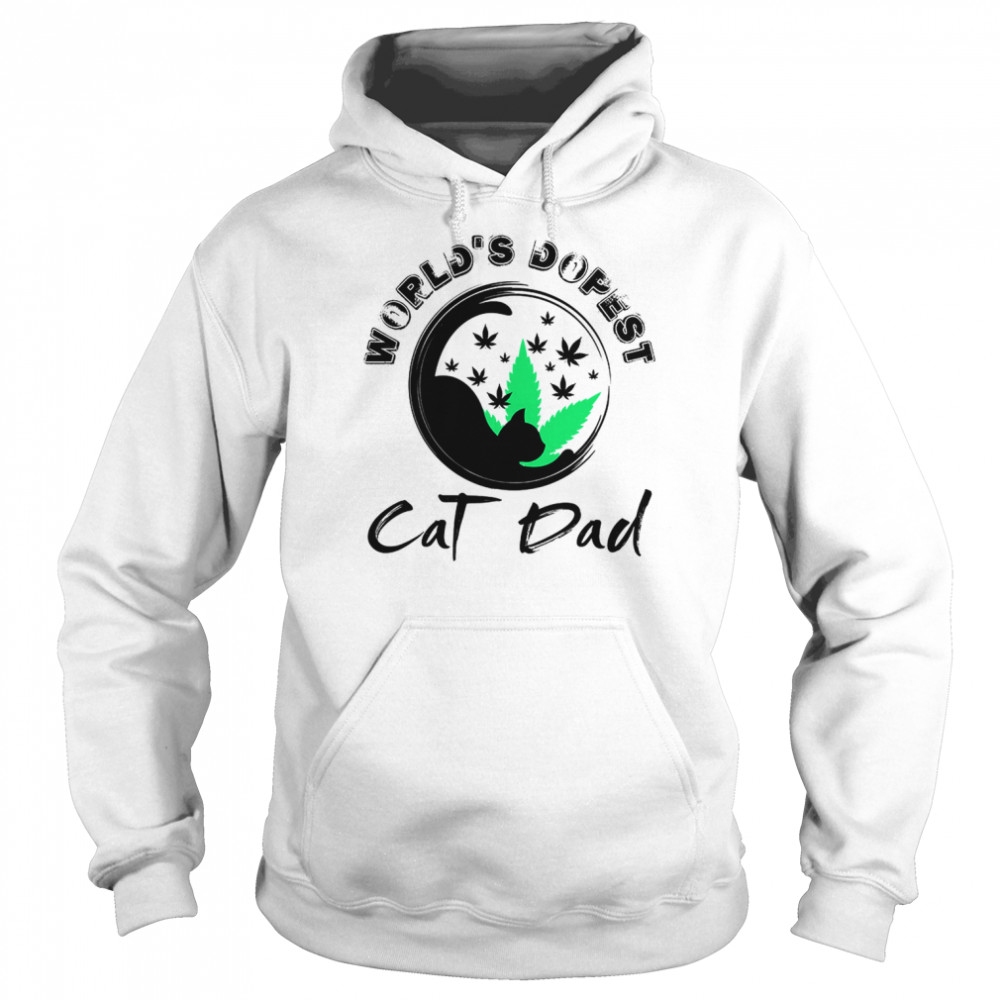 World’s Dopest Cat Dad  Unisex Hoodie