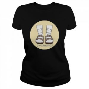 Yellow You Birkenrock Birkenstocks And Socks  Classic Women's T-shirt