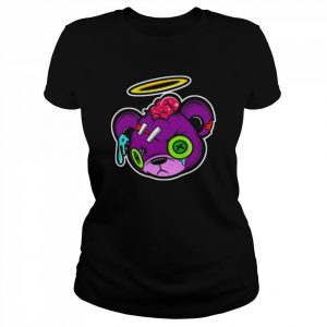 Zombie Creepy Kawaii Teddy Bear  Classic Women's T-shirt