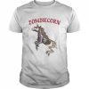 Zombiecorn Zombie Unicorn Halloween Costume Rainbow Undead  Classic Men's T-shirt