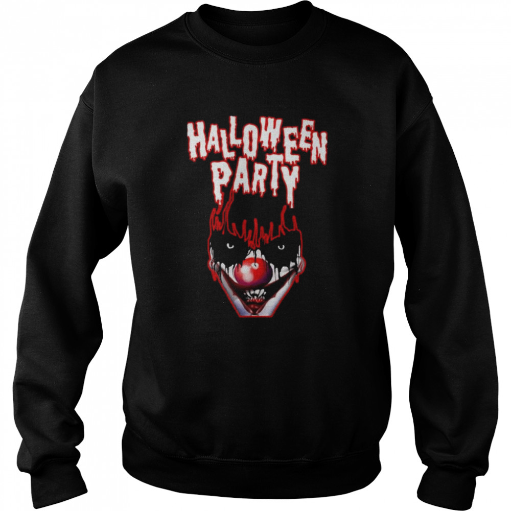 party Joker Clown Halloween  Unisex Sweatshirt