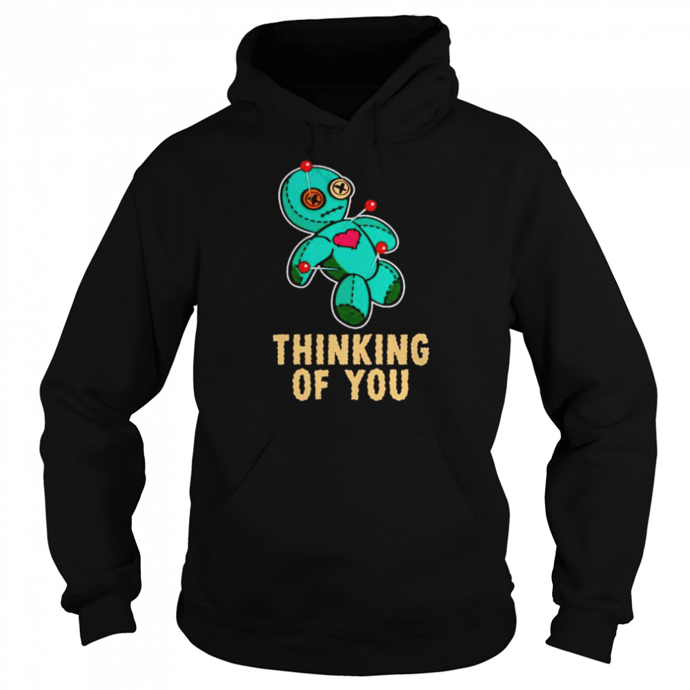 voodoo doll thinking of you T- Unisex Hoodie