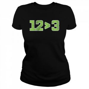 12 More Than 3 Seattle Football Shirt Classic Women's T-shirt