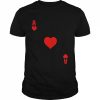 Ace of hearts cards deck Halloween  Classic Men's T-shirt