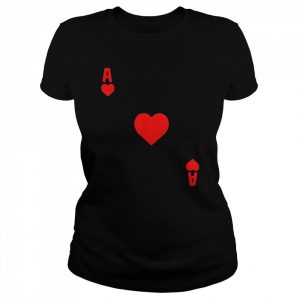 Ace of hearts cards deck Halloween  Classic Women's T-shirt