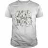 Aesthetic Lineart Frosty The Snowman Christmas  Classic Men's T-shirt