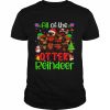 All Of The Otter Reindeer Christmas  Classic Men's T-shirt