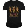 All The Jingle Ladies Funny Christmas Reindeer  Classic Men's T-shirt