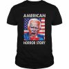 American Horror Story Joe Biden Zombie USA Flag Halloween  Classic Men's T-shirt