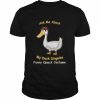 Ask Me About My Duck Disguise Funny Quack Costume  Classic Men's T-shirt