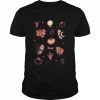 Autumn Magic Dark Halloween Pumpkin  Classic Men's T-shirt