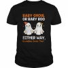 Baby Shower Grandma Halloween Gender Reveal Booy Or Ghoul Grandma Halloween T-Shirt Classic Men's T-shirt