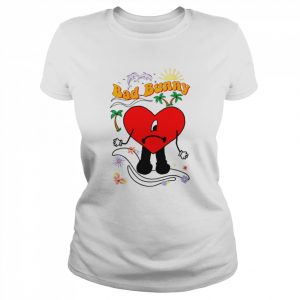 Bad Bunny Sad Heart Un Verano Sin Ti Aesthetic  Classic Women's T-shirt