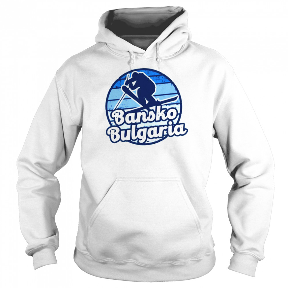 Bansko Skiing Trending Bulgaria  Unisex Hoodie