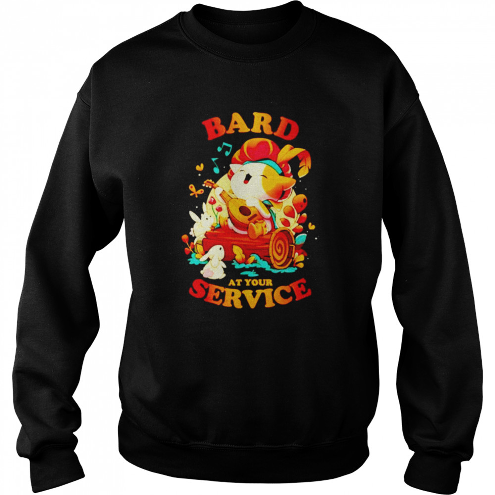 Bard at your service  Unisex Sweatshirt