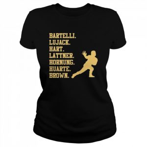 Bartelli Lujack hart lattner hornung huarte brown  Classic Women's T-shirt