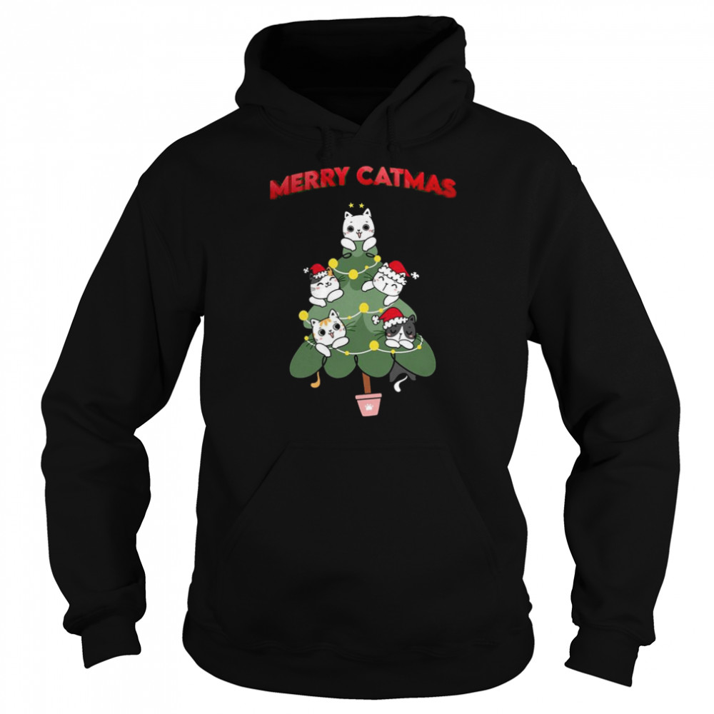 Be Careful With Cat Playing With Christmas  Unisex Hoodie