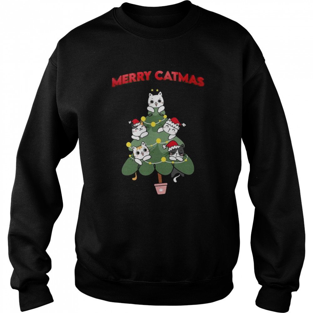 Be Careful With Cat Playing With Christmas  Unisex Sweatshirt