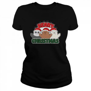 Beary Christmas Polar Bear  Classic Women's T-shirt