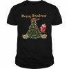 Beautiful Christmas Tree Chibi Santa Claus  Classic Men's T-shirt