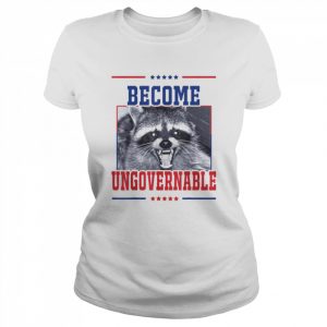 Become Ungovernable Raccoon T-Shirt Classic Women's T-shirt