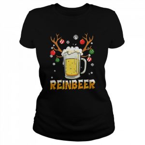 Beer Design Reindeer Christmas Design Xmas  Classic Women's T-shirt