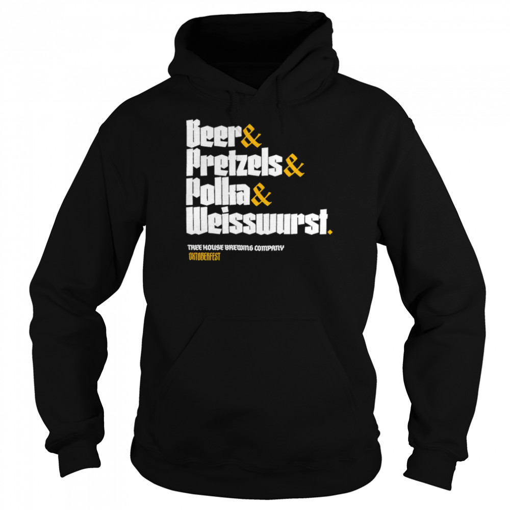 Beer pretzels polka weisswurst  Unisex Hoodie