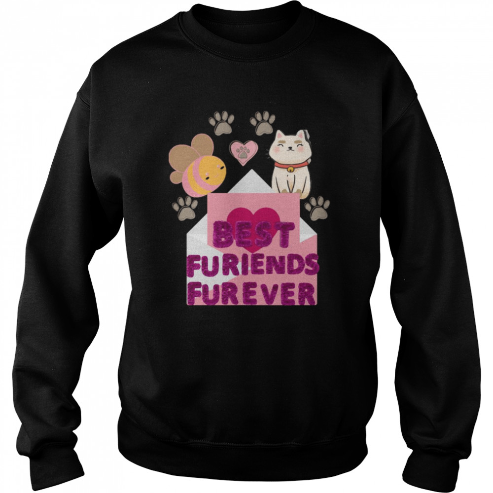 Best Furiends Furever Bee And Puppycat  Unisex Sweatshirt